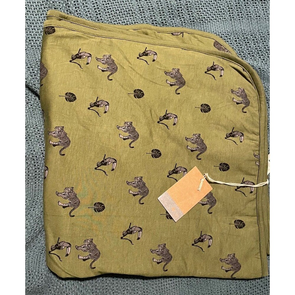 Kyte Baby Retired Hard to Find Jungle Blanket (baby sized)